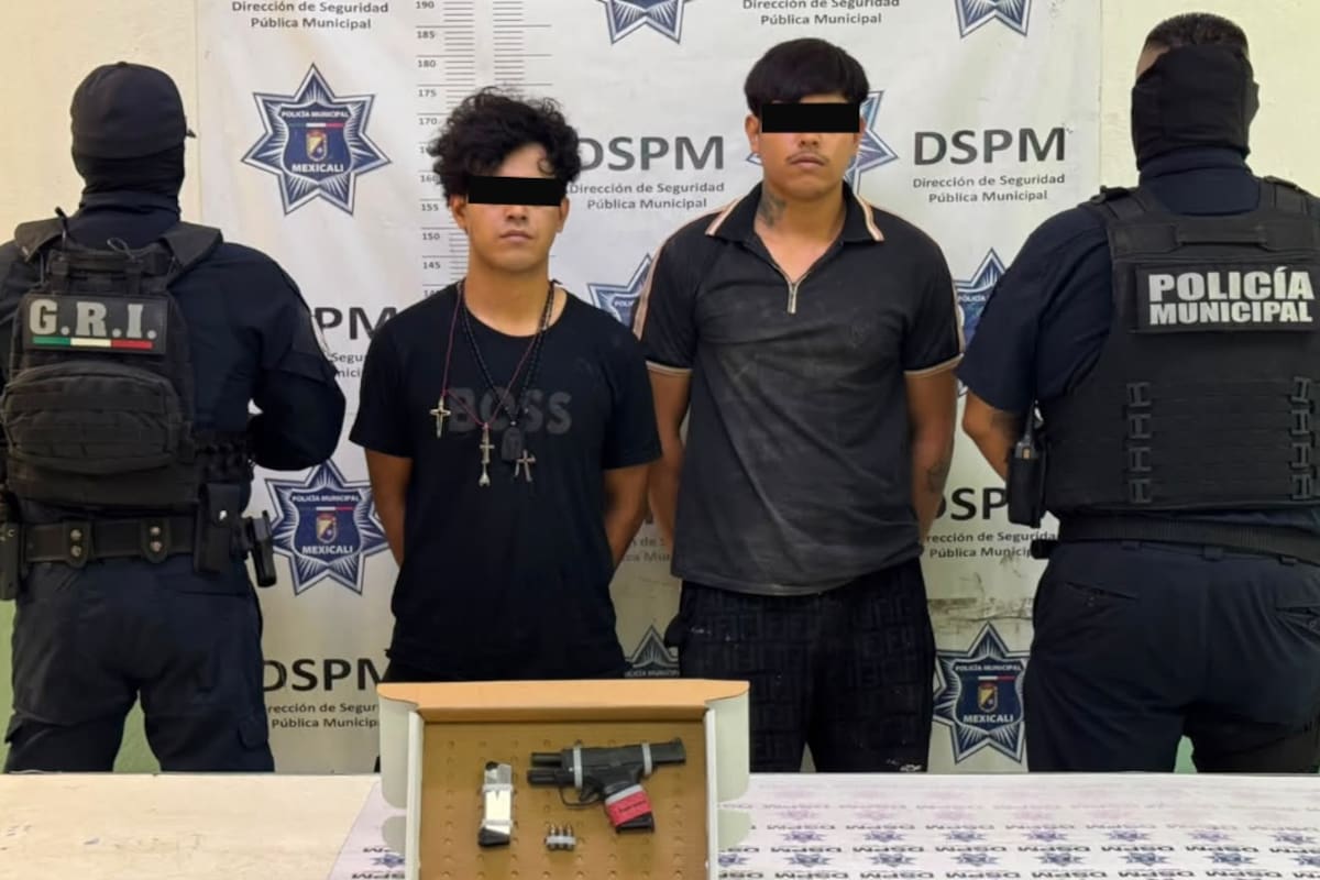 Joven armado muerde a policía para escapar tras ser detenido