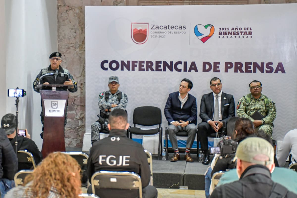 Foto: Secretaría de Seguridad Pública Zacatecas