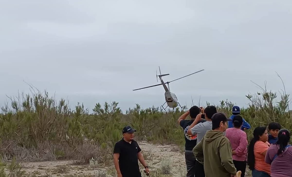 Aseguran que los presuntos responsables huyeron del lugar en un helicóptero y dejaron abandonado a Felipe, quien aún estaba vivo.