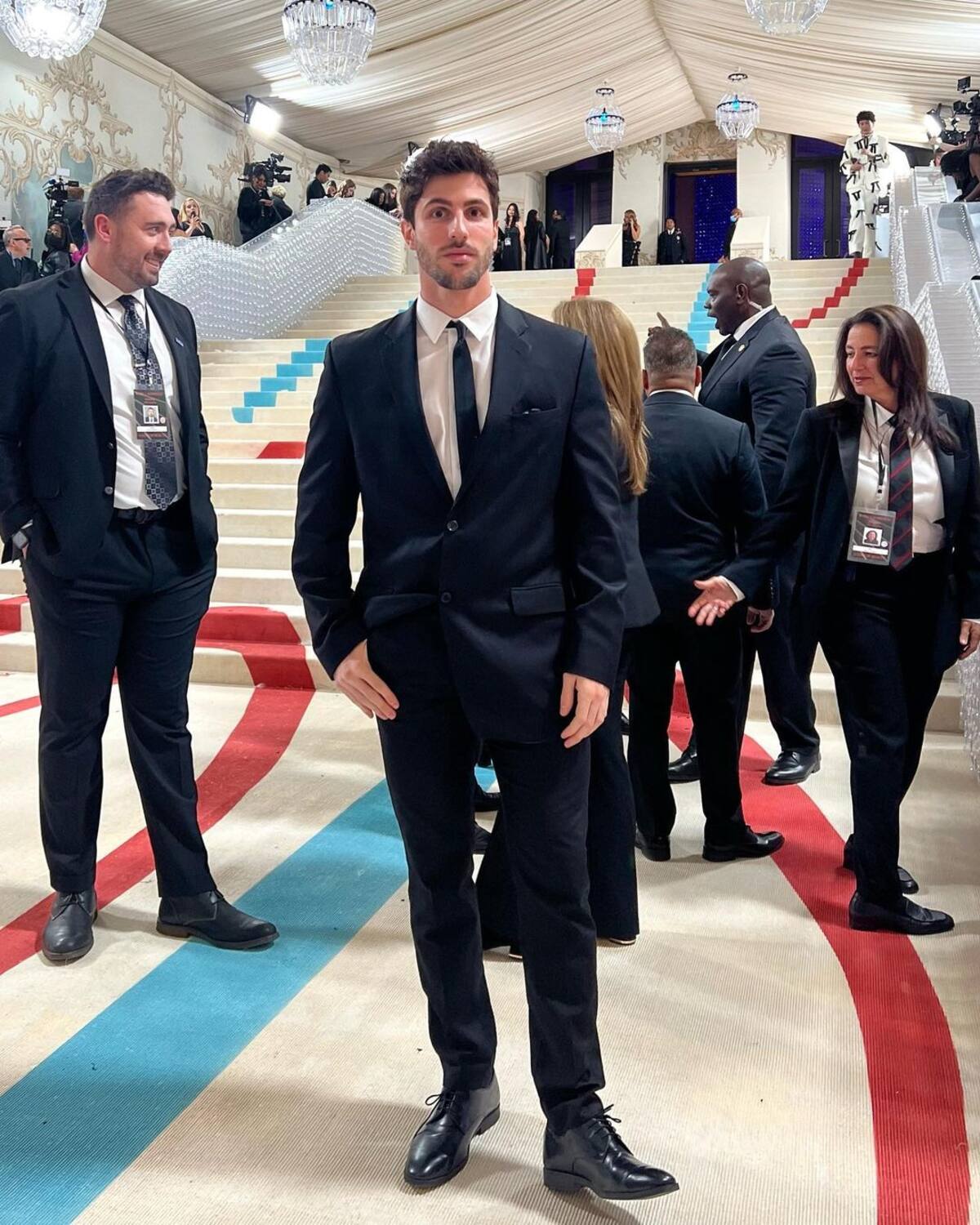 Eugenio Casnighi en la Met Gala 2024.