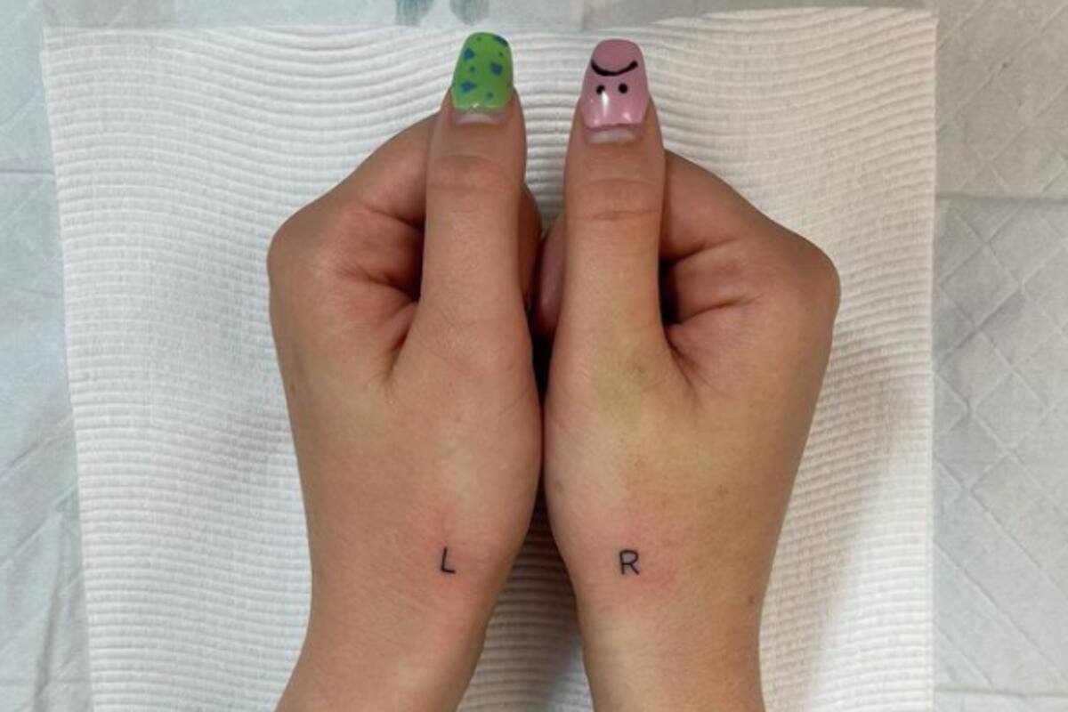 Nunca más confundirá las direcciones con este tatuaje