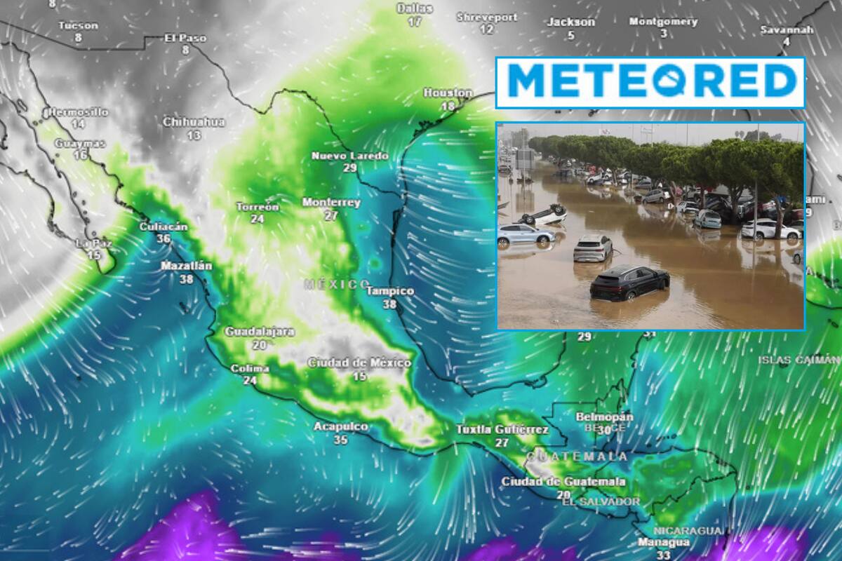 DANA, el fenómeno meteorológico que inundó a España, podría llegar a México