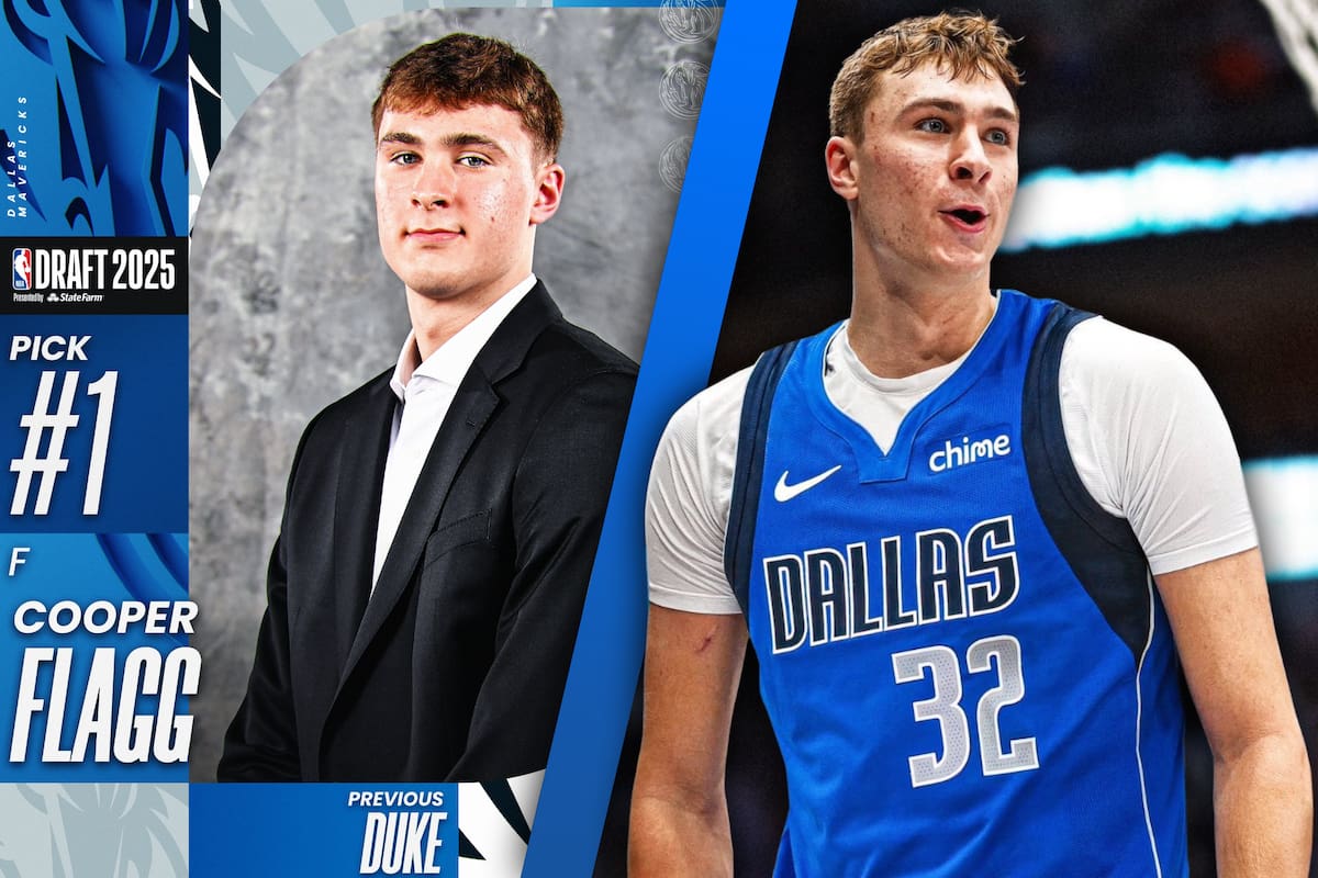 ¿Quién es Cooper Flag? El pick 1 de los Mavs en el Draft de la NBA 2025