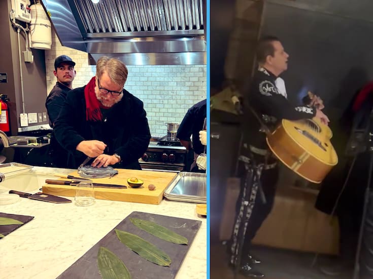 Guillermo del Toro sorprende cantando con mariachi y haciendo tortillas en fiesta de Sundance 2026 (VIDEO)