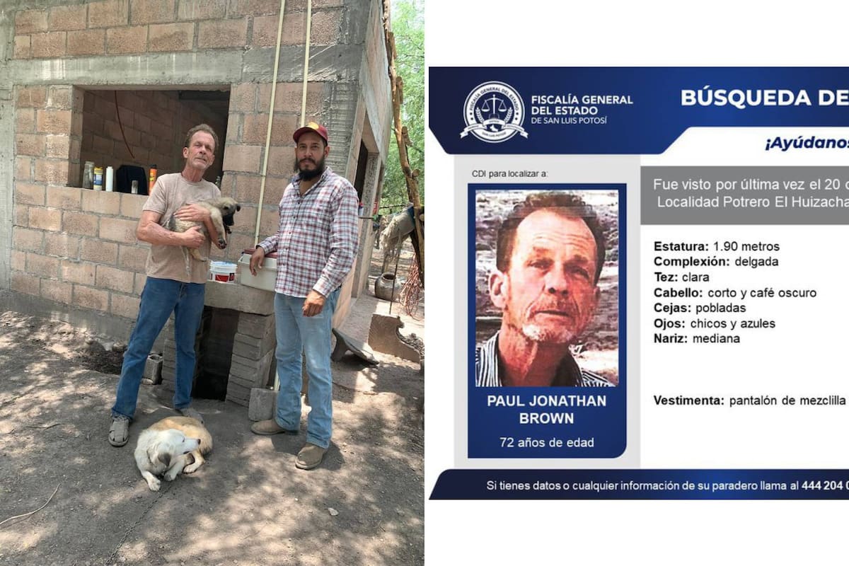 Reportan desaparición de estadounidense Jonathan Brown en San Luis Potosí; fundó refugio para perritos