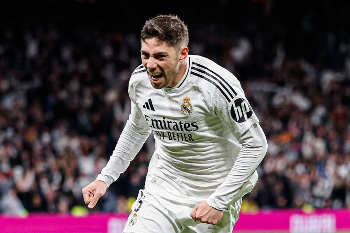 Real Madrid vence al Athletic con un golazo de Valverde en la compensación