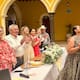 Álamos celebra bodas colectivas, 14 parejas formalizan su unión