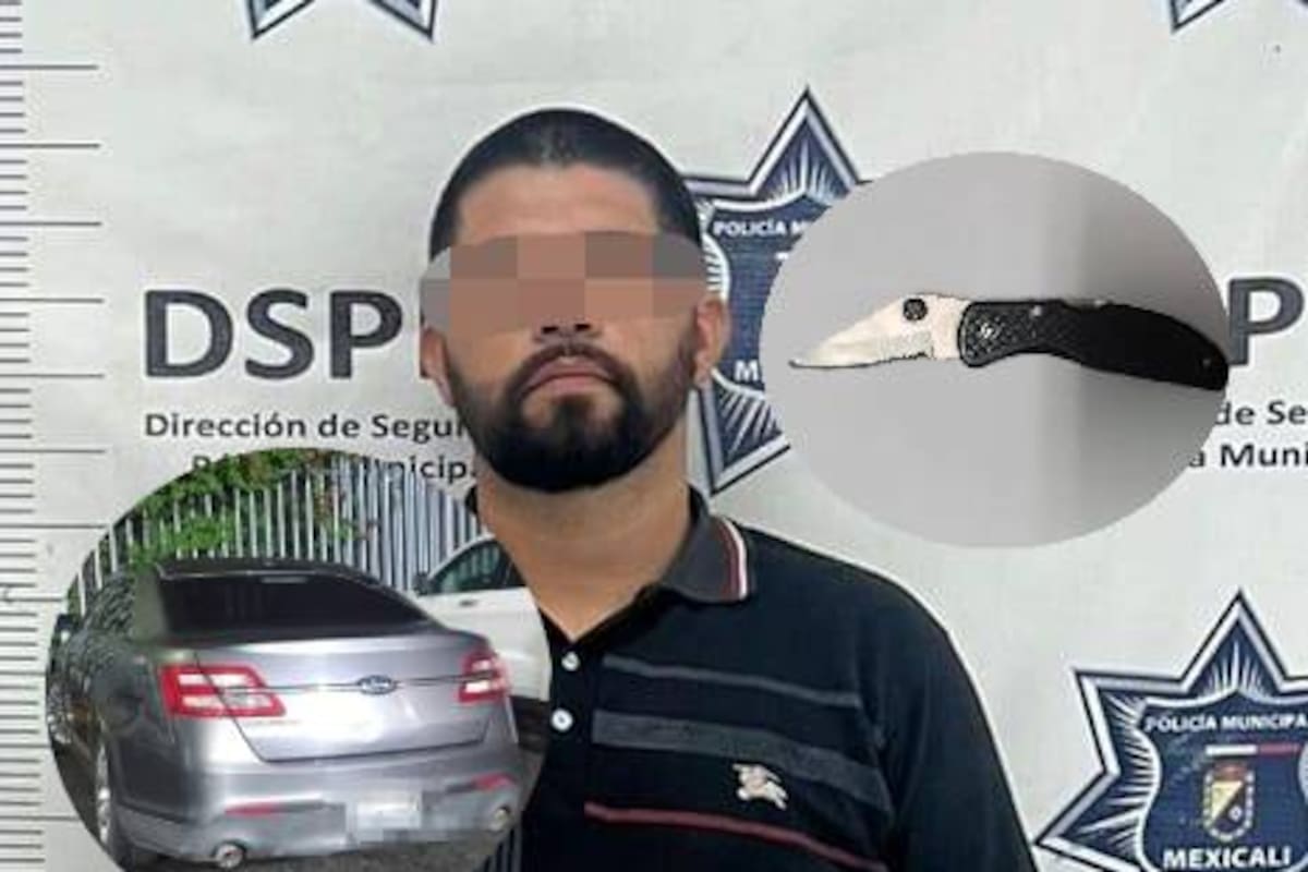 Cae roba pilas armado en la Carbajal