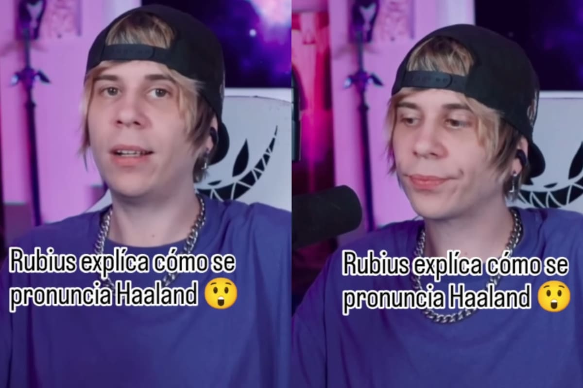 “No es como lo están diciendo todos”: Rubius deja claro cómo se pronuncia Haaland