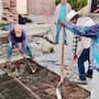Realizan trabajos de desazolve en Álamos para reducir riesgos de inundaciones durante las lluvias