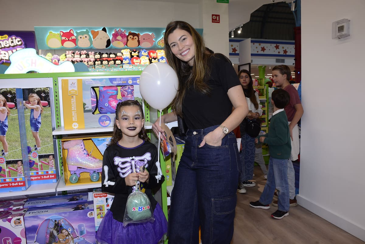 Natália Subtil y su hija Mila, producto de su relación con Sergio Mayer Mori.