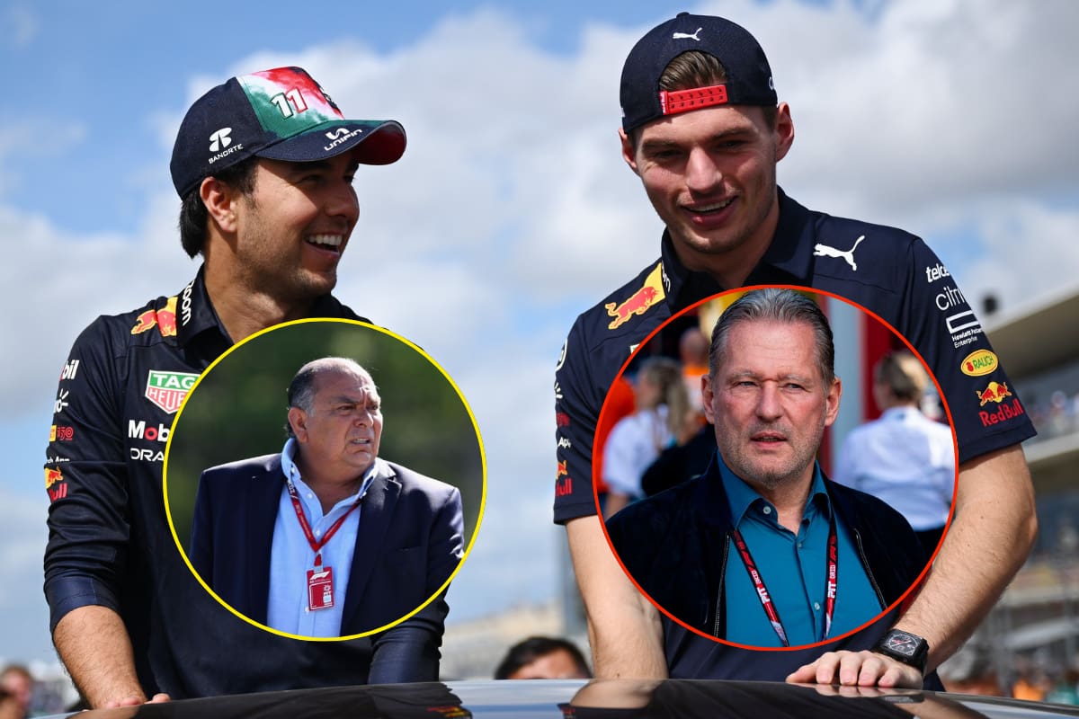 ¿Por qué el papá de Max Verstappen llamó “cobarde” al padre de Checo Pérez?