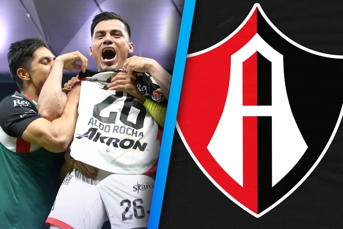 Aldo Rocha dio el gol del triunfo para el Atlas en el último Play-In. (Foto: Liga BBVA MX)