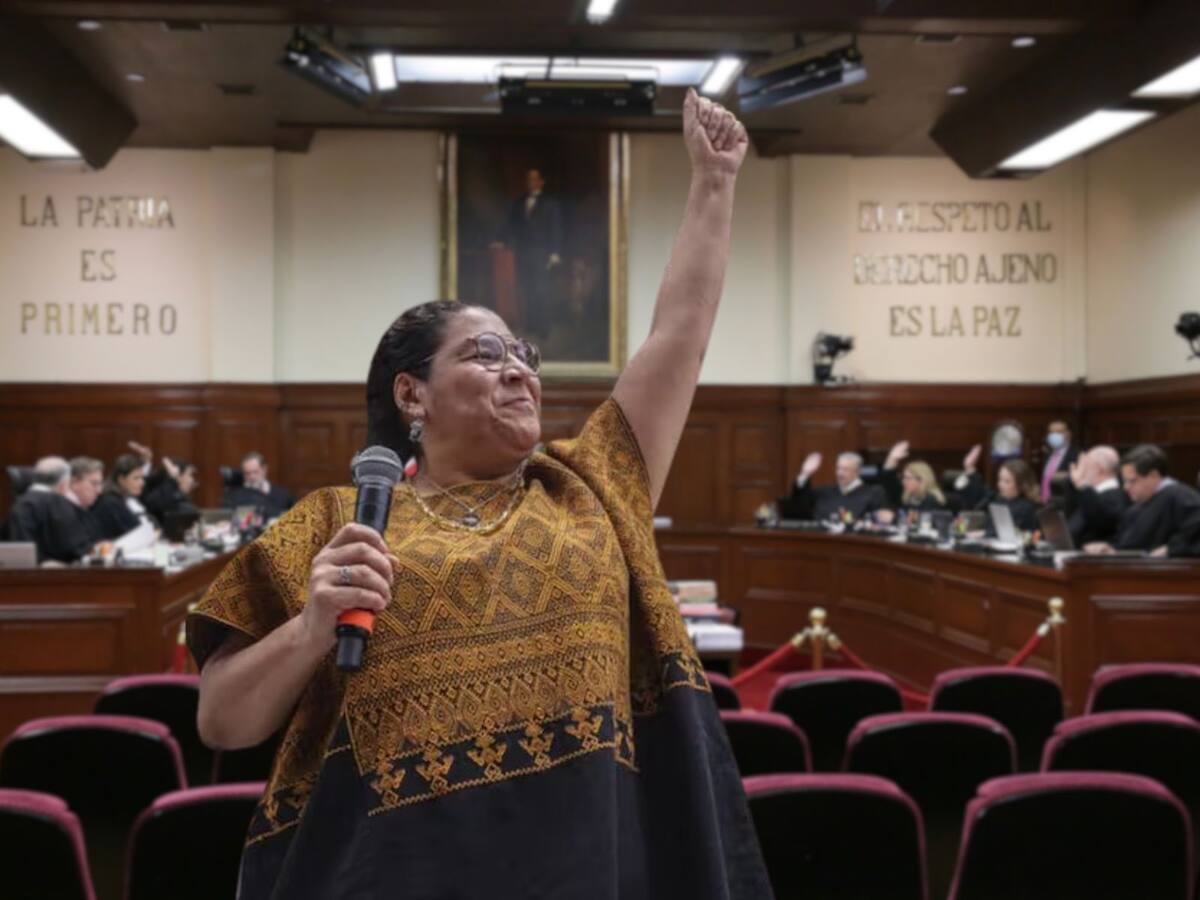 Lenia Batres pide al INE que “Ministra del Pueblo” sea su marca registrada. | Crédito: El Universal/Banco digital GH