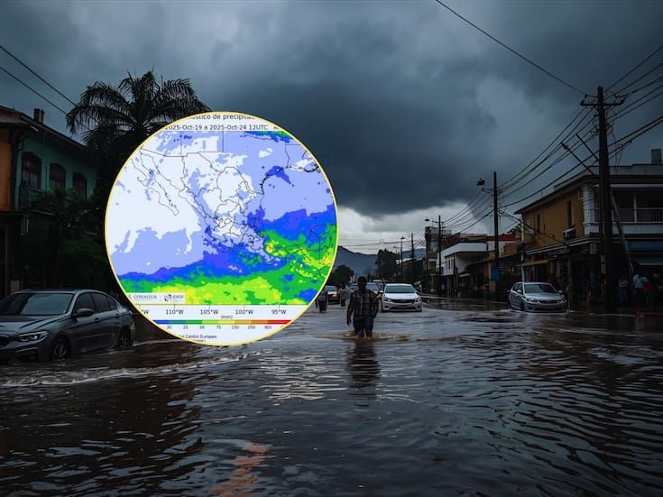 Frente frío 8 dejará lluvias intensas de hasta 150 mm y vientos peligrosos de 70 km/h, además de temperaturas de hasta -5 °C, advierte el SMN