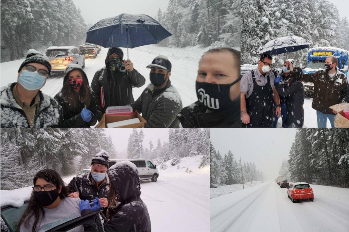 Distribuyen vacunas en EU tras quedarse varados en la nieve