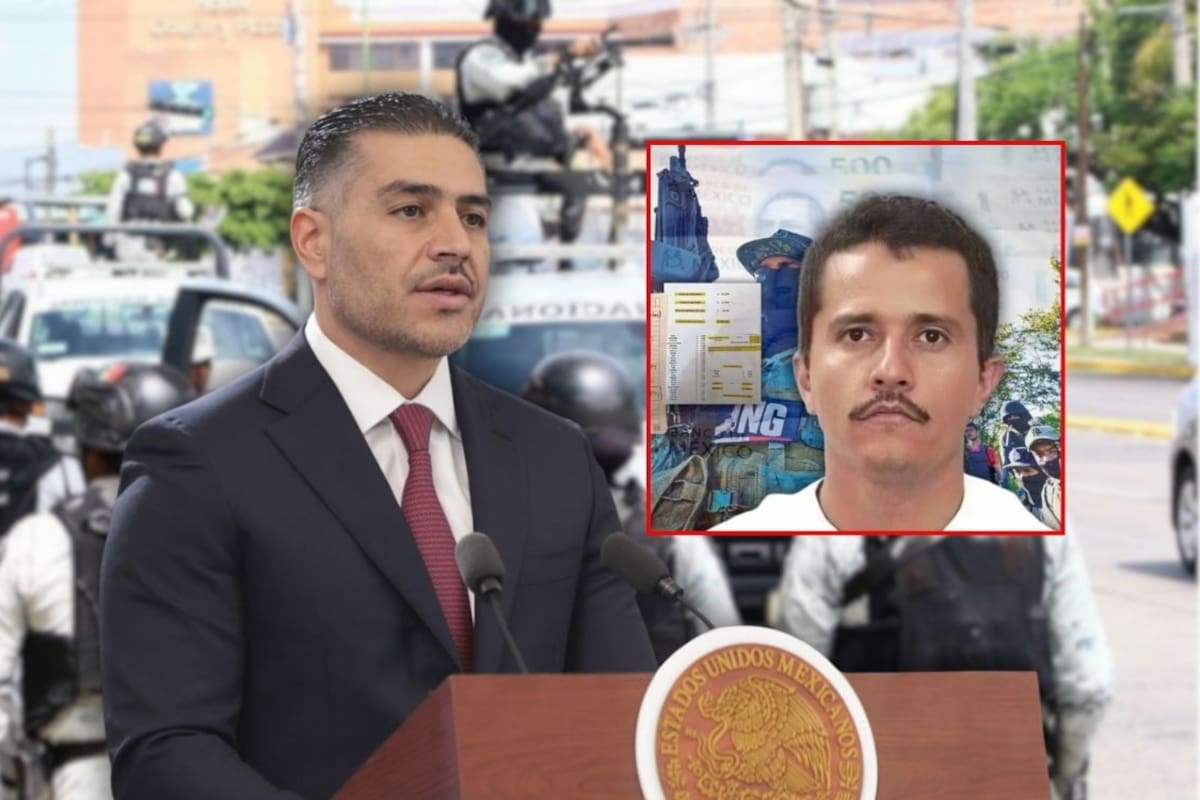 El operativo de seguridad en el sepelio de “El Mencho” buscó evitar bloqueos y violencia, no escoltar el cuerpo, aclaró Omar García Harfuch tras el despliegue del Ejército, Guardia Nacional y autoridades estatales