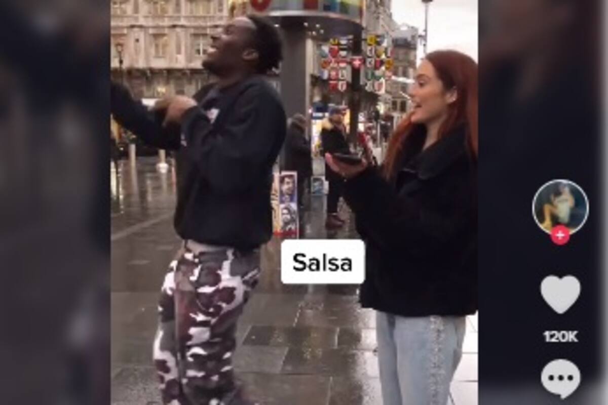Joven muestra cómo bailan la música latina en Londres y se hace viral