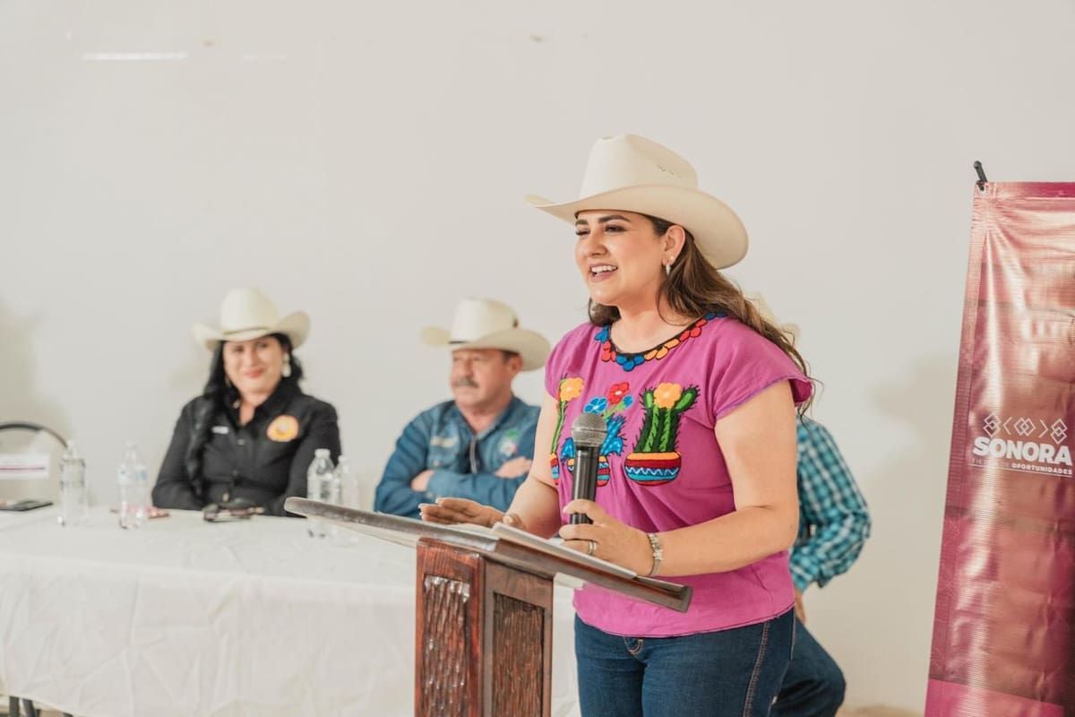 Alfonso Durazo fortalece financiamiento para ganaderos de la sierra alta: Célida López