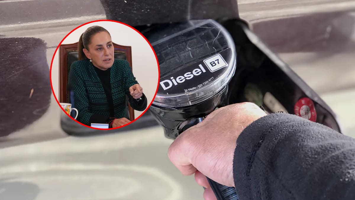 Sheinbaum pactó con gasolineros bajar el diésel y proyectan precio de 27 pesos por litro en una semana