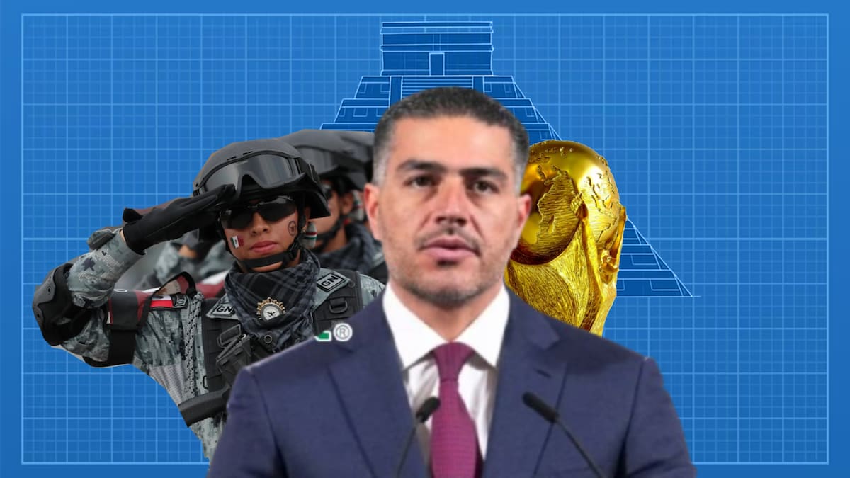Así es el Plan Kukulkán, de Harfuch, para el Mundial 2026; combatirá desde robos hasta turismo sexual