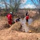 Tras confirmar que fue visto en el agua, Bomberos reanudan por 72 horas búsqueda de hombre arrastrado por arroyo en Hermosillo