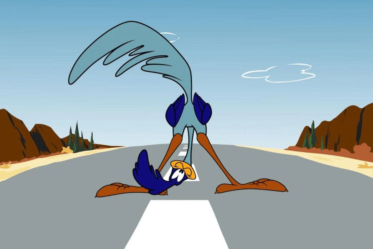 Así se vería El Correcaminos de los Looney Tunes en la vida real según la IA de Midjourney