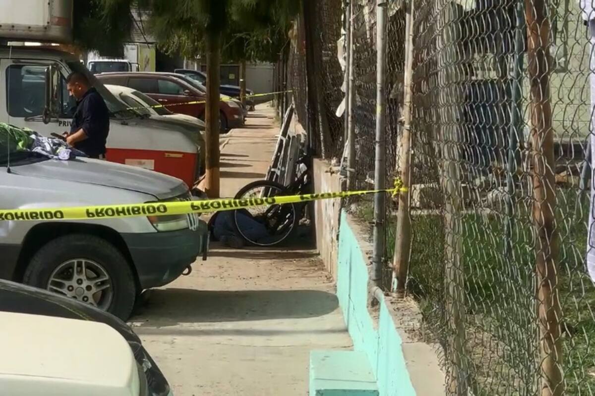 Homicidios Tijuana: Ejecutan a hombre a bordo de una bicicleta en la colonia Manuel Rivera Anaya