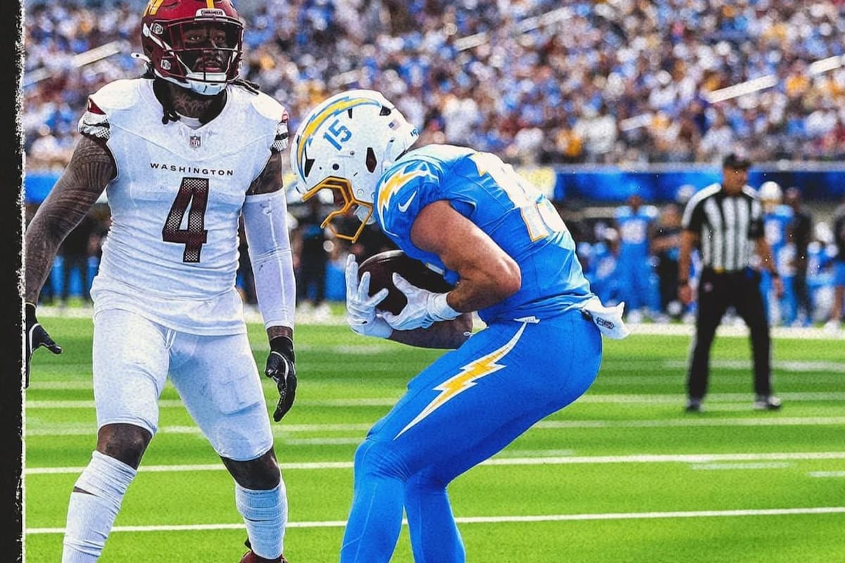 Commanders vencen 27-10 a Chargers en semana 5 de la NFL