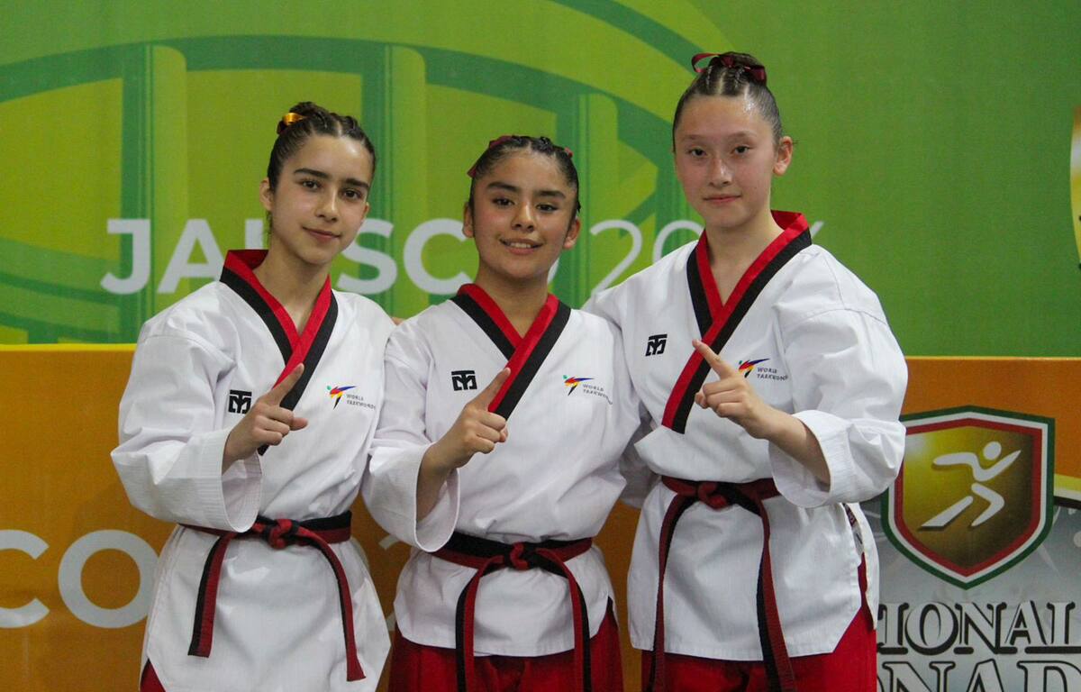Fernanda Jiménez, Stephanie Reynoso y Diana Morales.