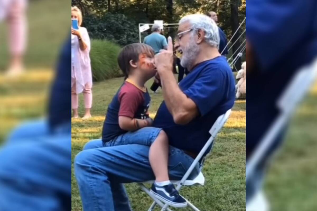 VIDEO VIRAL: Abuelo le canta a su nieto con síndrome de down “What A Wonderful World' en su cumpleaños