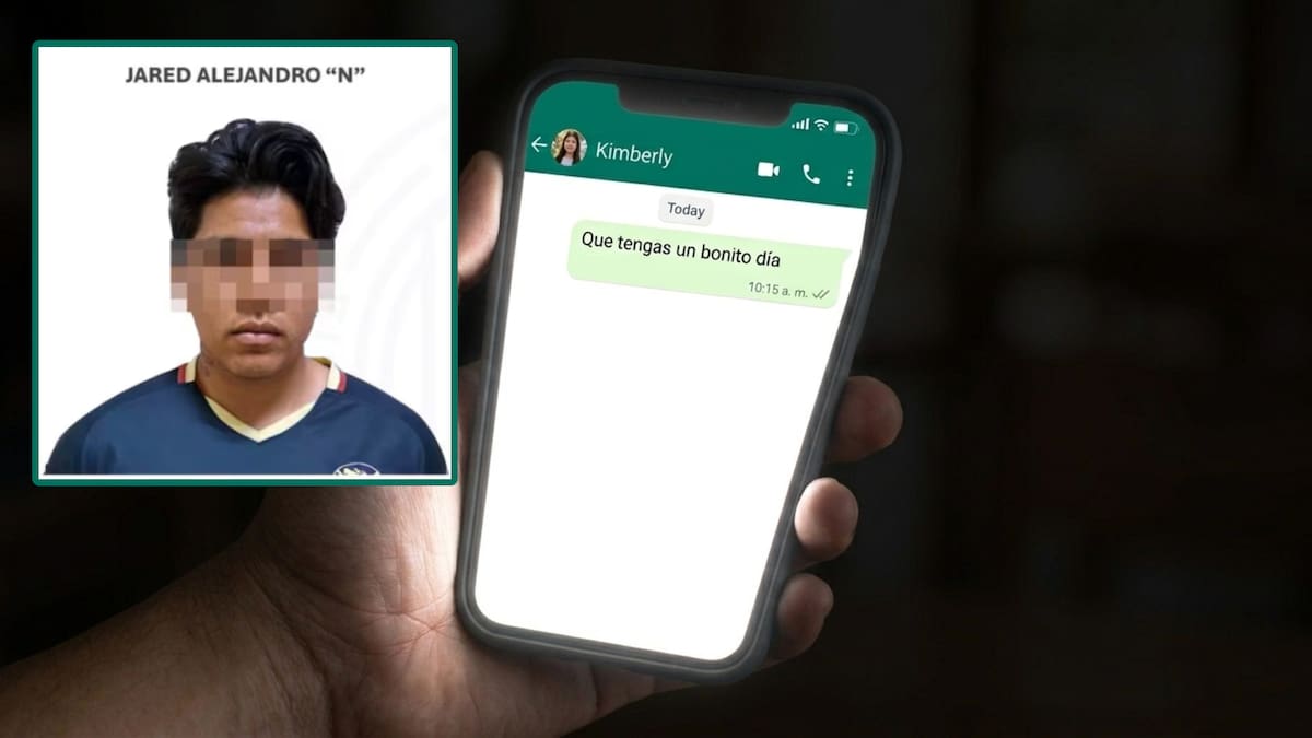 Kimberly deseó un bonito día a Jared, quien acabó detenido y vinculado a proceso por feminicidio, en su último mensaje antes de la desaparición de la alumna de la UAEM