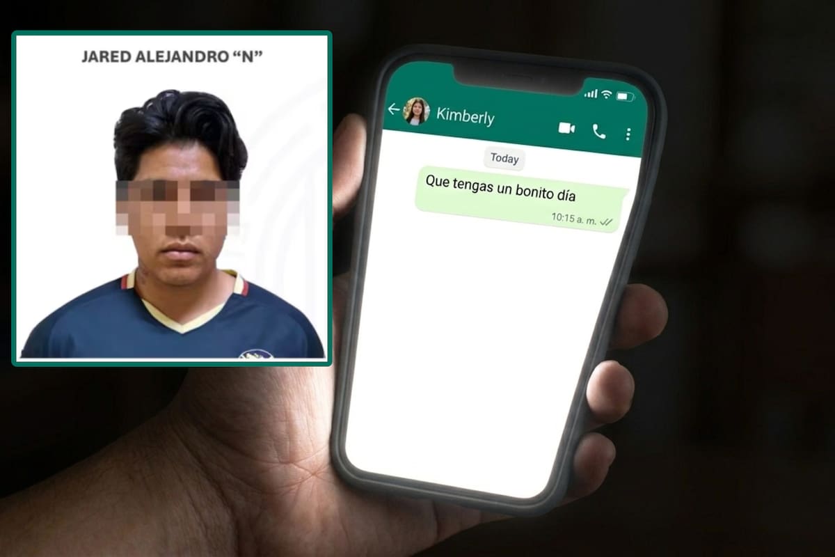 Kimberly deseó un bonito día a Jared, quien acabó detenido y vinculado a proceso por feminicidio, en su último mensaje antes de la desaparición de la alumna de la UAEM
