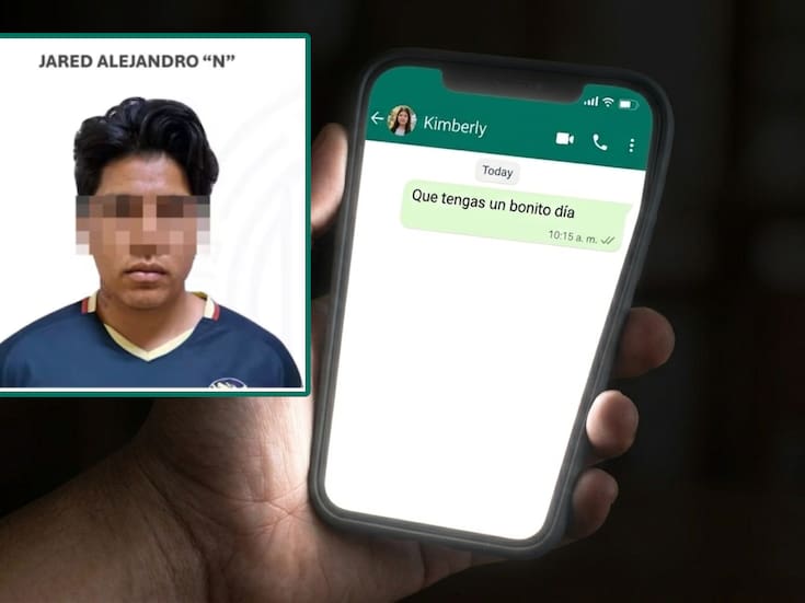 Kimberly deseó un bonito día a Jared, quien acabó detenido y vinculado a proceso por feminicidio, en su último mensaje antes de la desaparición de la alumna de la UAEM