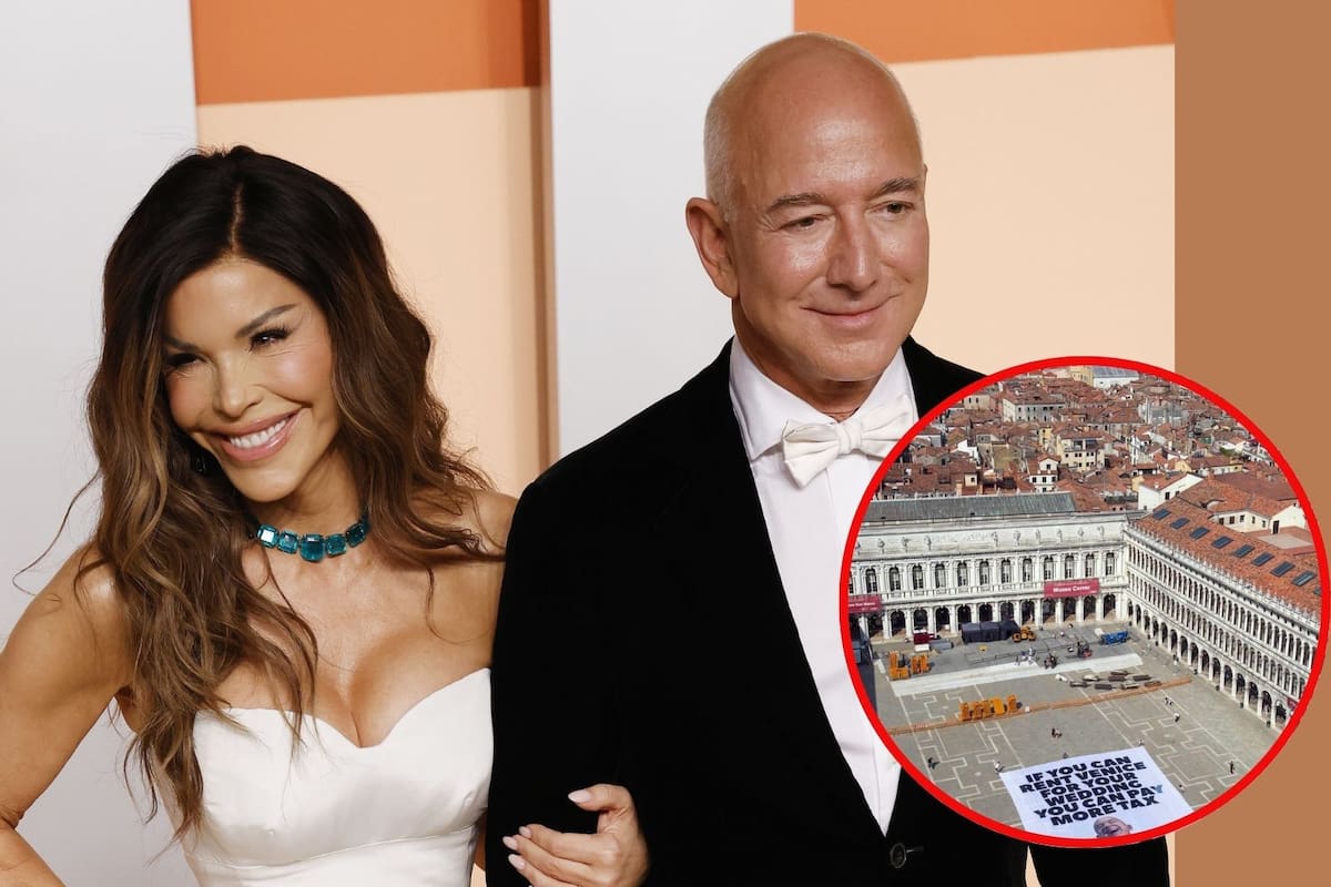 Jeff Bezos y Lauren Sánchez cambian el lugar de su lujosa boda en Venecia ante protestas y la participación de EEUU en el conflicto entre Irán e Israel