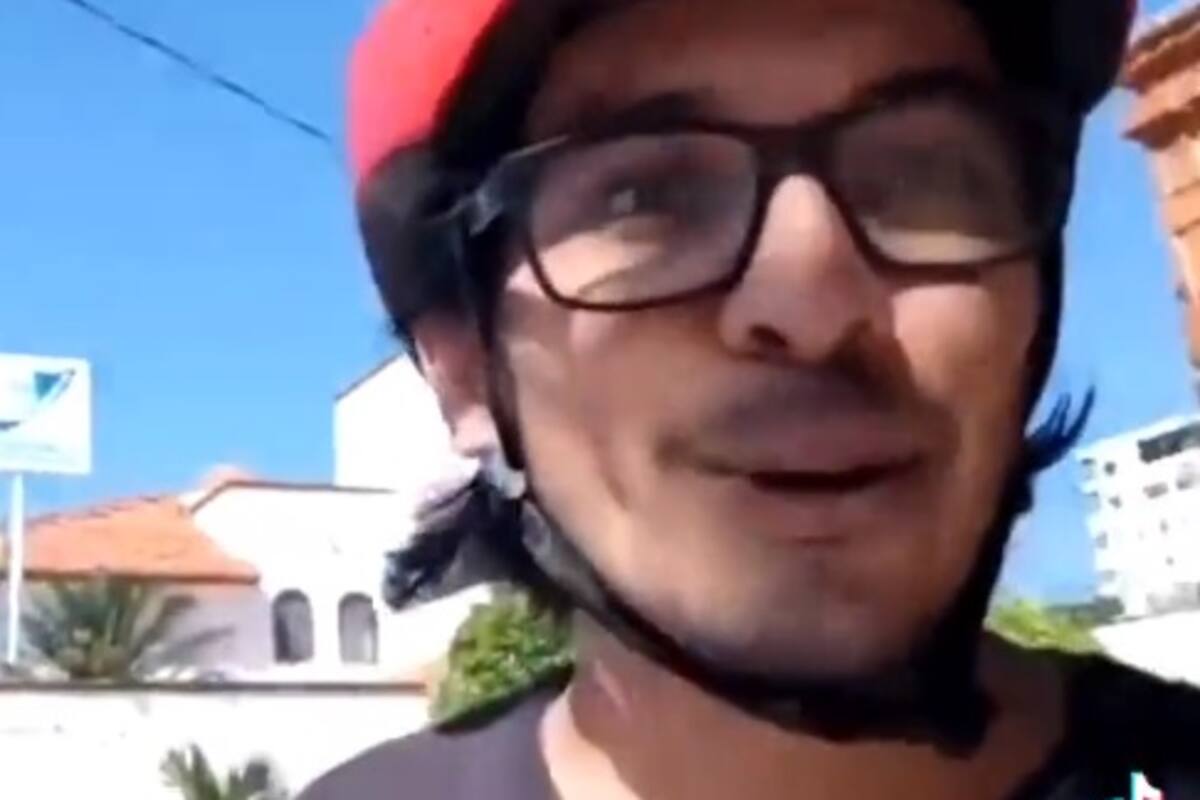 Viral: Policías detienen a ciclista por viajar en 'exceso de velocidad'