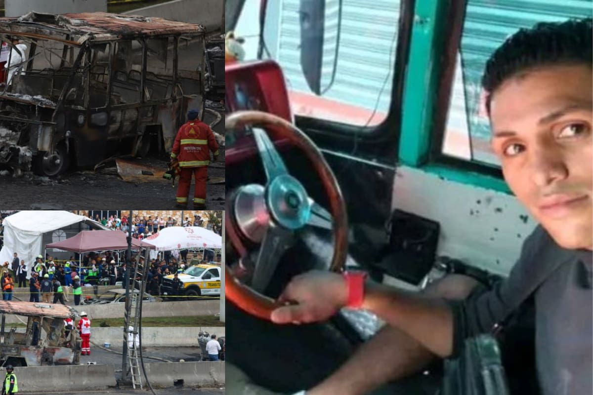 El microbusero que regresó para ayudar a sus pasajeros durante la explosión en Iztapalapa sufrió lesiones graves que podrían costarle la vista y el uso de sus manos