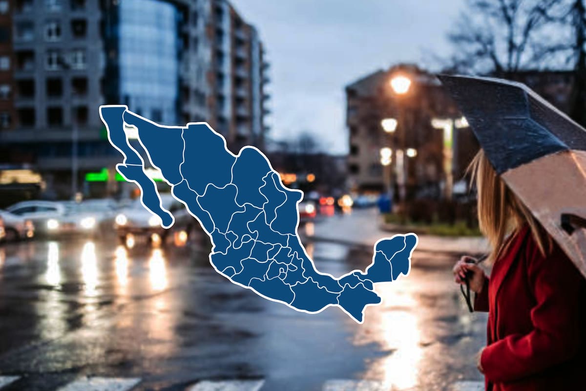 Nuevo frente frío traerá lluvias, bajas temperaturas y fuertes vientos en estas zonas de México durante este lunes 16 de septiembre