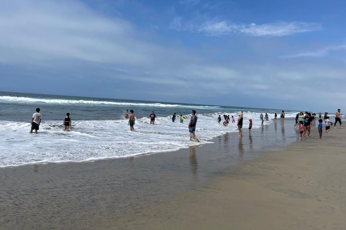 Registran playas de Rosarito 5 mil visitantes