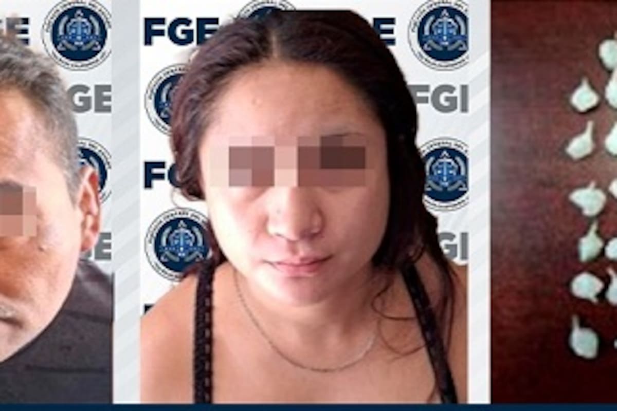 Pareja es detenida durante cateo por narcomenudeo en la colonia Francisco I. Madero