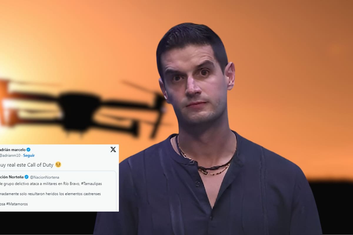 Adrián Marcelo bromea sobre ataque de drones a militares en Chihuahua