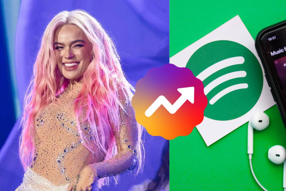 ¡Oficial! Karol G supera a Bad Bunny y a Shakira como la artista latina más escuchada al momento en Spotify