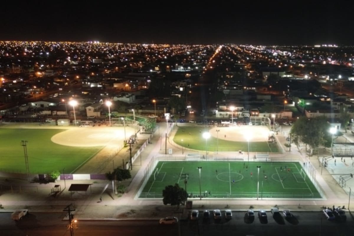 SLRC renueva canchas y parques: invierten 10 millones en deporte