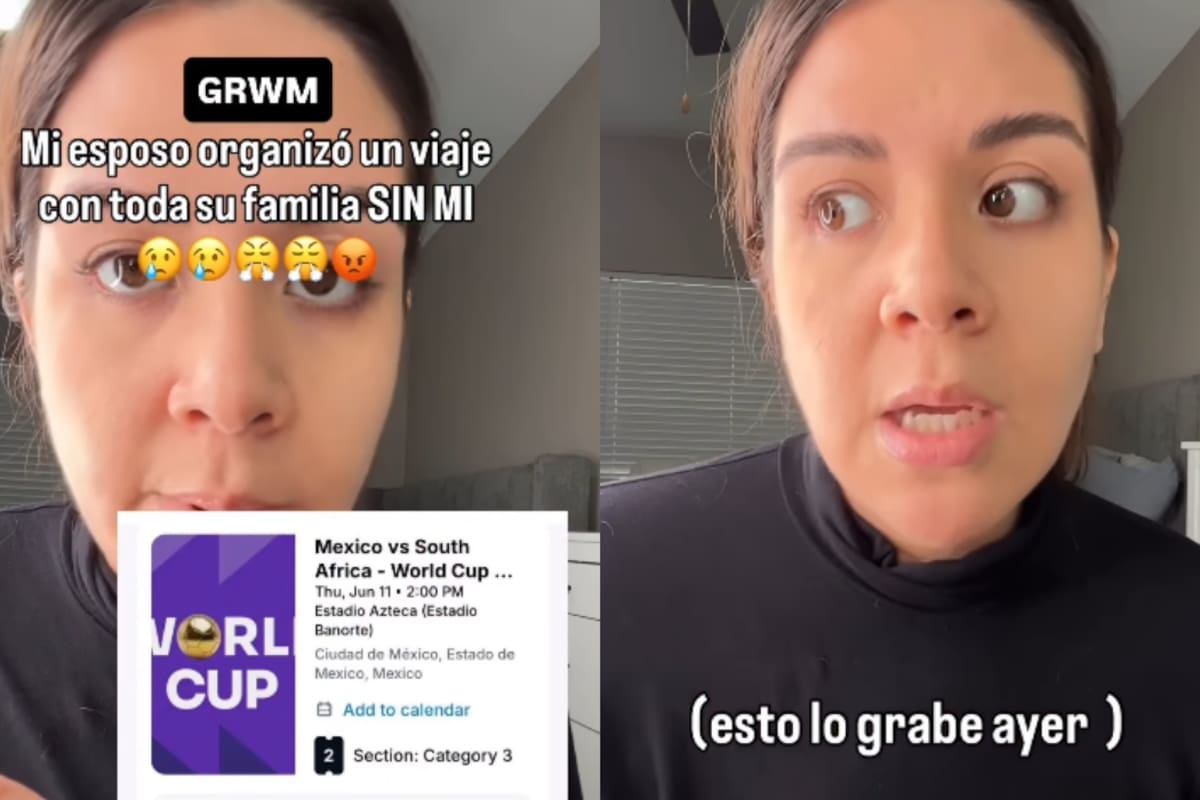 “Amiga, divórciate, no te valora ni respeta tu cultura”: mujer revela que su esposo planeaba irse al Mundial con toda su familia, menos ella, y se vuelve viral