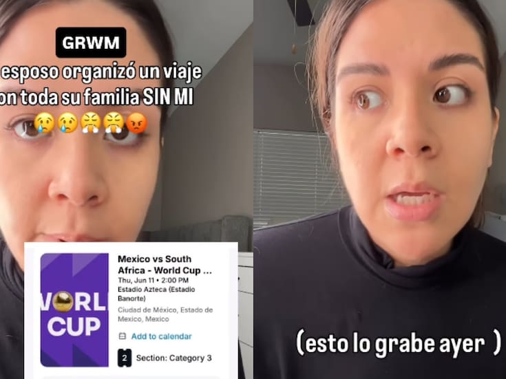 “Amiga, divórciate, no te valora ni respeta tu cultura”: mujer revela que su esposo planeaba irse al Mundial con toda su familia, menos ella, y se vuelve viral
