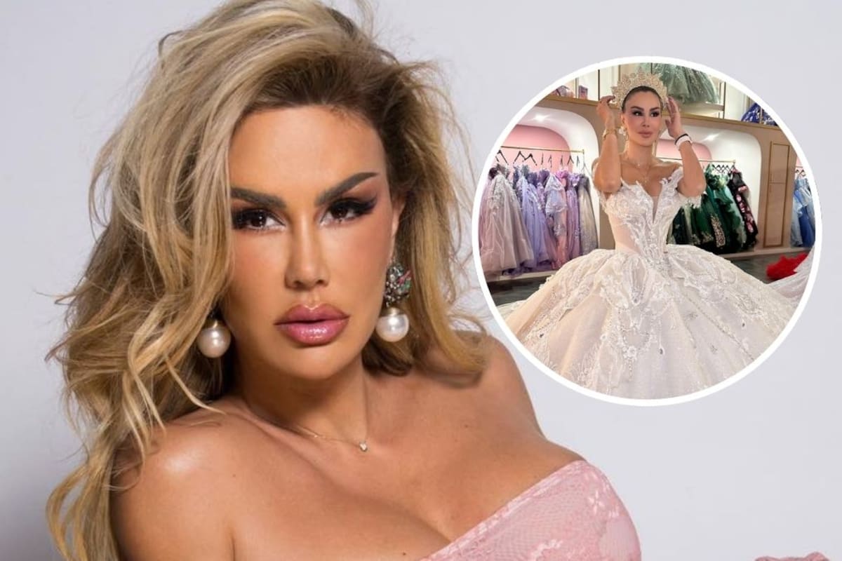 Critican a Ninel Conde por usar un vestido de quinceañera a sus 48 años