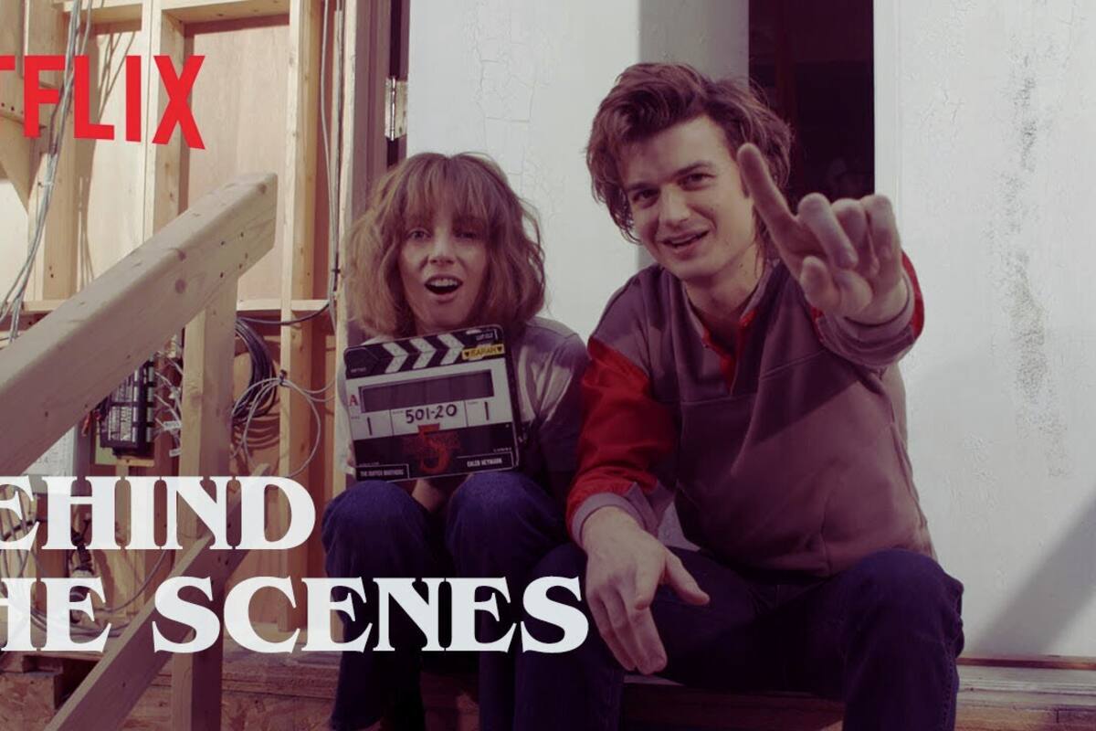 Netflix anuncia el detrás de cámaras de la última temporada de 'Stranger Things': ¡Primera Mirada! Así se filmó la quinta temporada