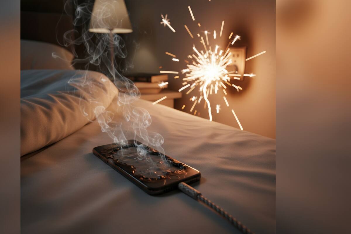 Olvidó desconectar el cargador de un ceular y su habitación se incendió en Hermosillo por sobrecalentamiento en conexiones