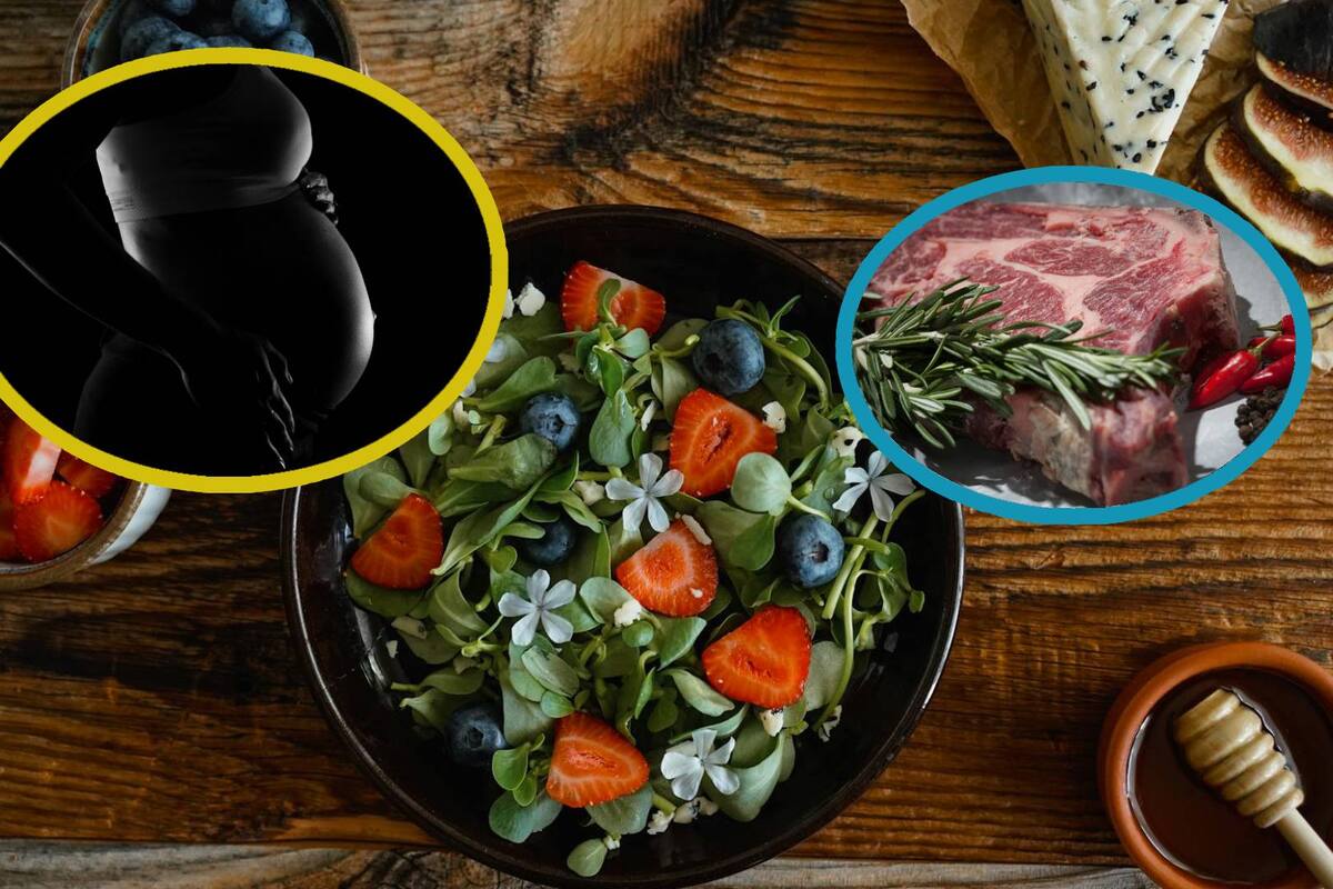 Su embarazo la hizo volver a comer carne luego de ser vegetariana por 16 años