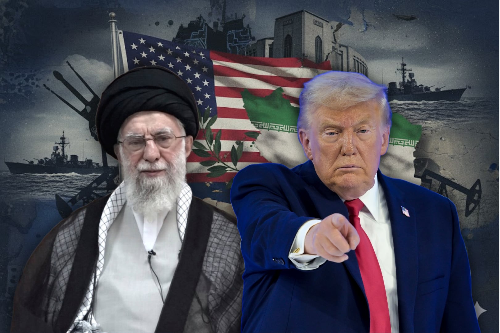 Estados Unidos e Irán mantienen contactos en medio de tensiones diplomáticas y militares. Foto: Archivo/IA